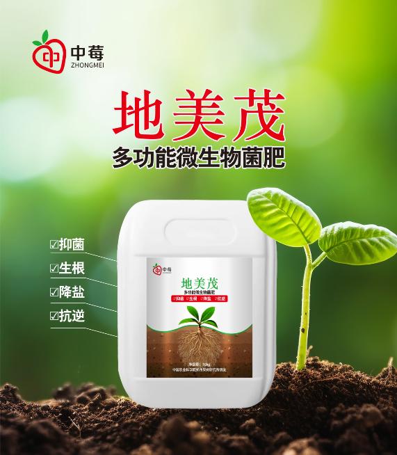 病害生物防治课题新推出“地美茂”多功能微生物菌肥